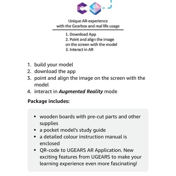 UGEARS STEM Pendulum Model Kit Wooden Model Kits for Adults, Teens and Children - Picture 6 of 8